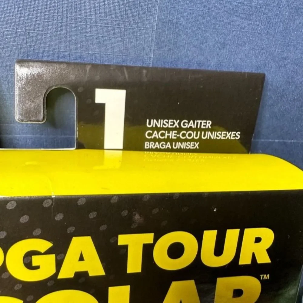 NWT PGA Tour Golf UPF50 Solar Block Gaiter Size S/M (White) *UNOPENED*